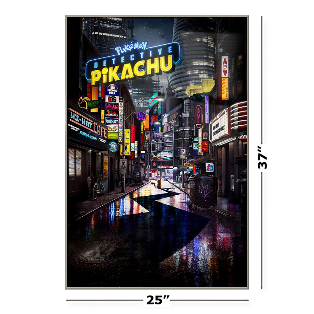 PokeMon Detective Pikachu Movie Minimalist Poster Wallpapers