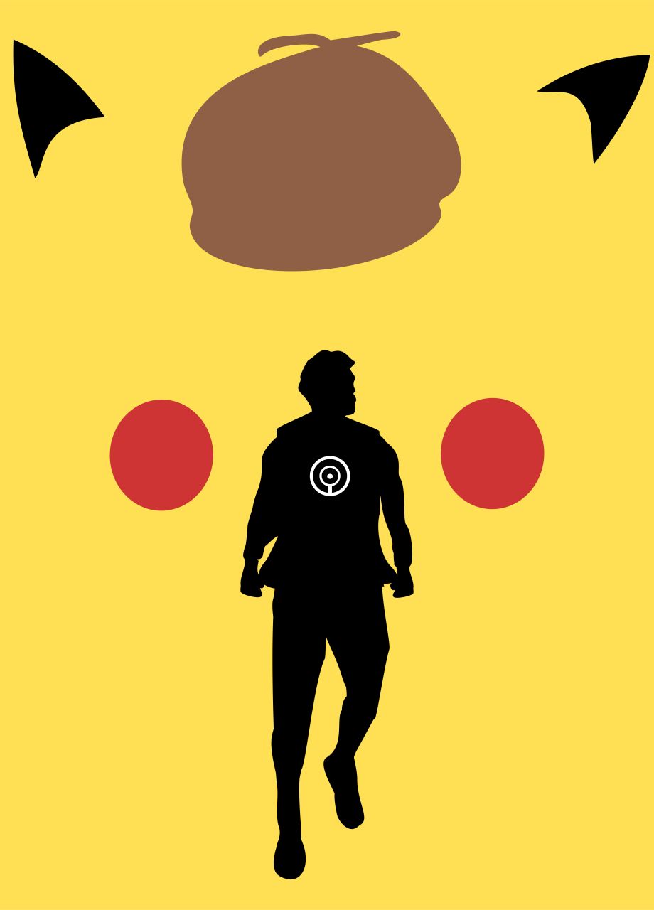 PokeMon Detective Pikachu Movie Minimalist Poster Wallpapers