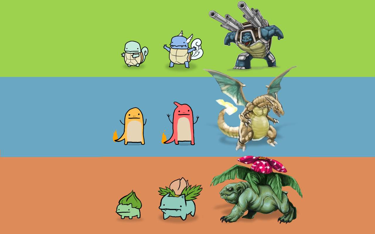 Pokemon Evolution Wallpapers