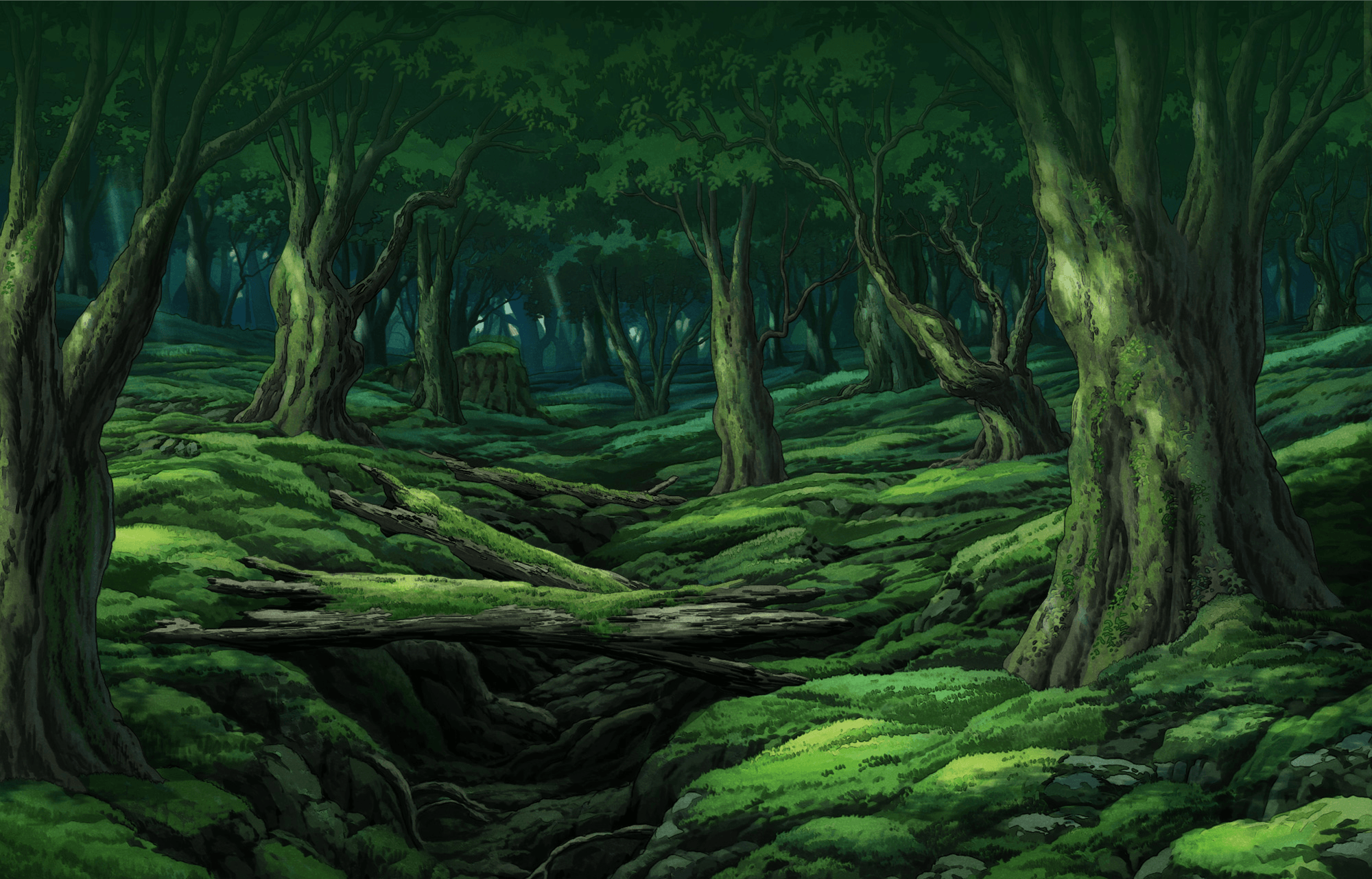 Pokemon Forest Background