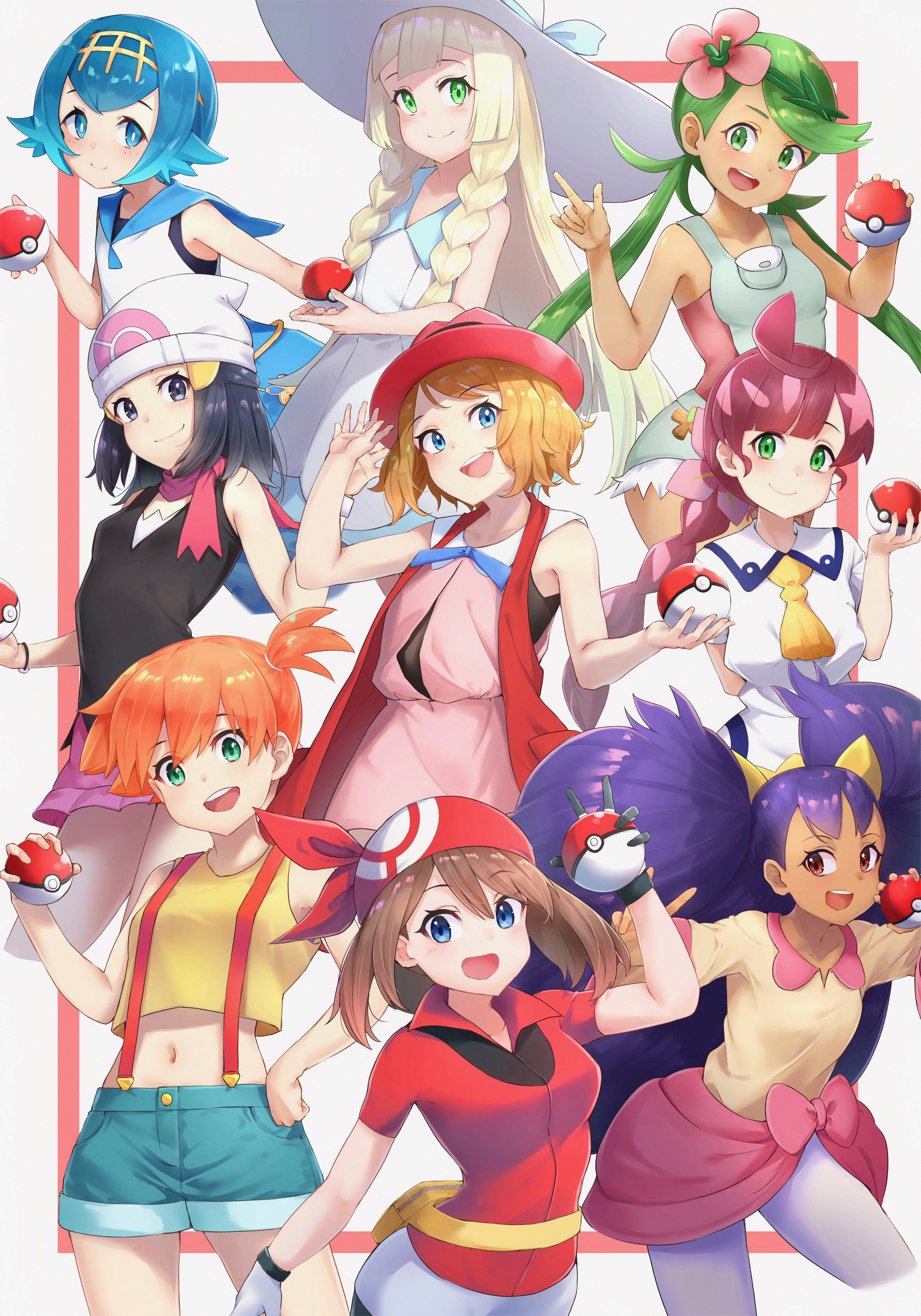 Pokemon Girls Wallpapers