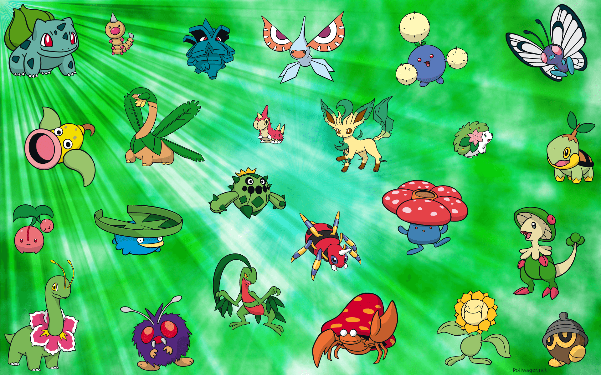 Pokemon Grass Background