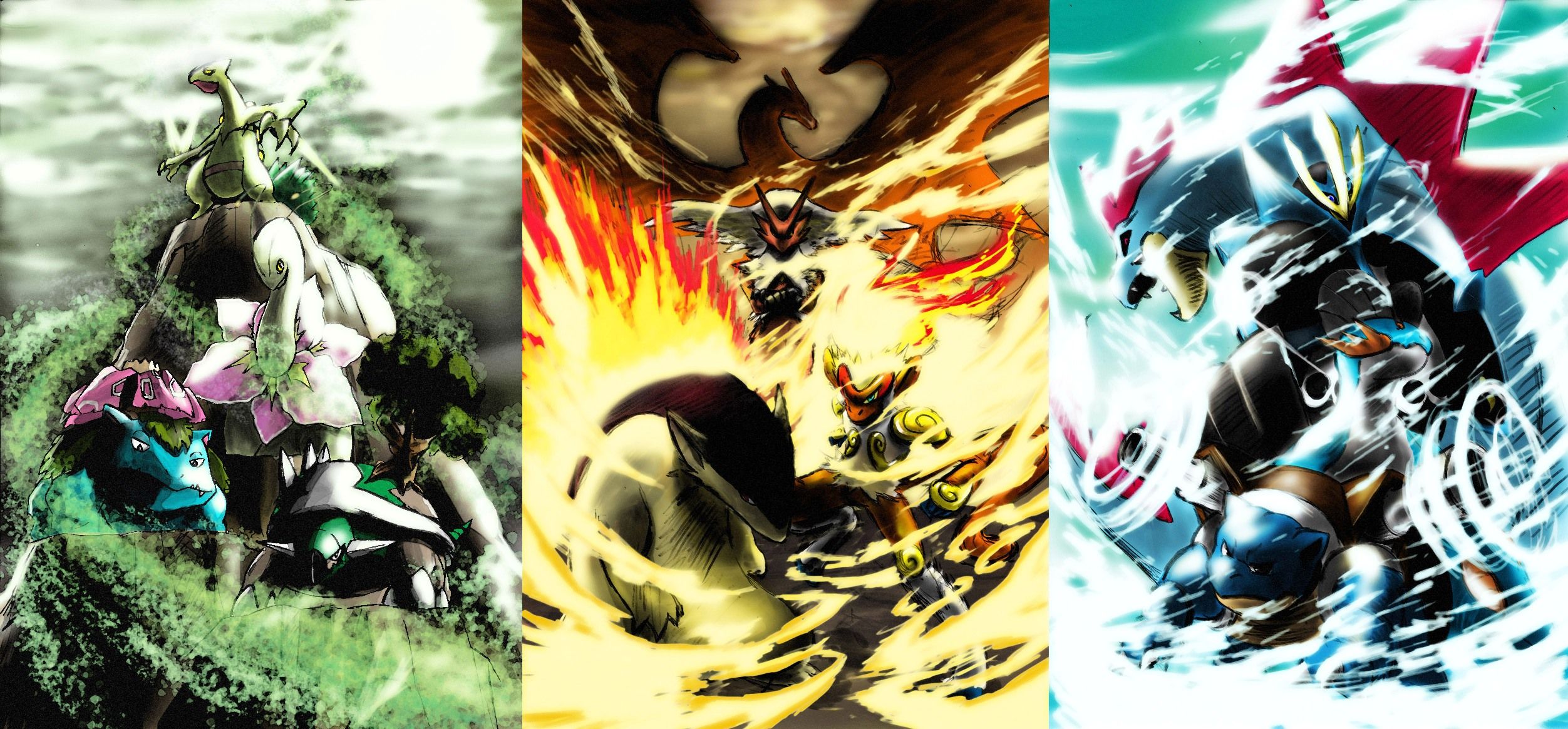 PokeMon Hd Cool Art Wallpapers