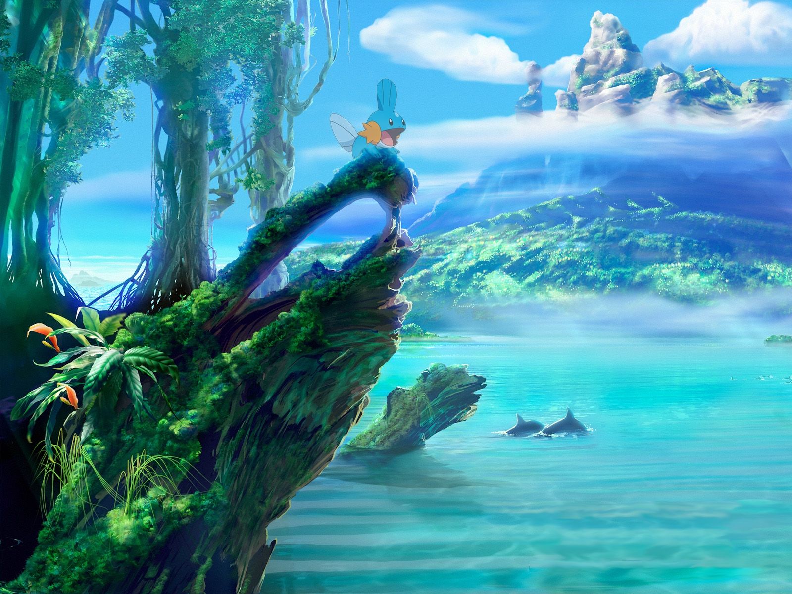 Pokemon Landscapes Wallpapers