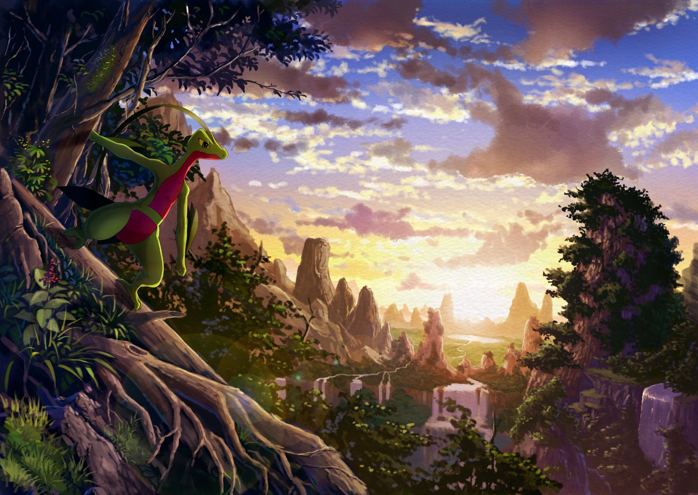 Pokemon Landscapes Wallpapers