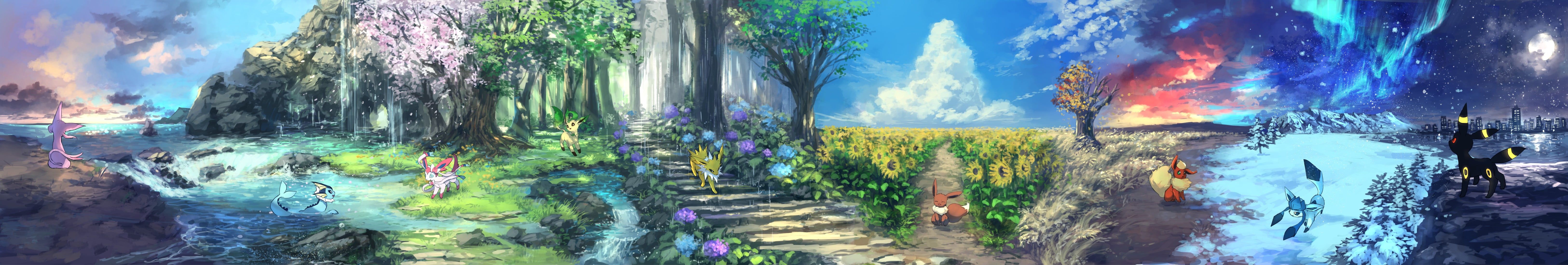 Pokemon Landscapes Wallpapers