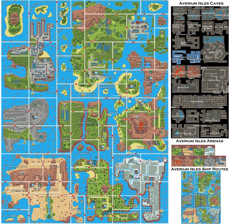 Pokemon Map Wallpapers