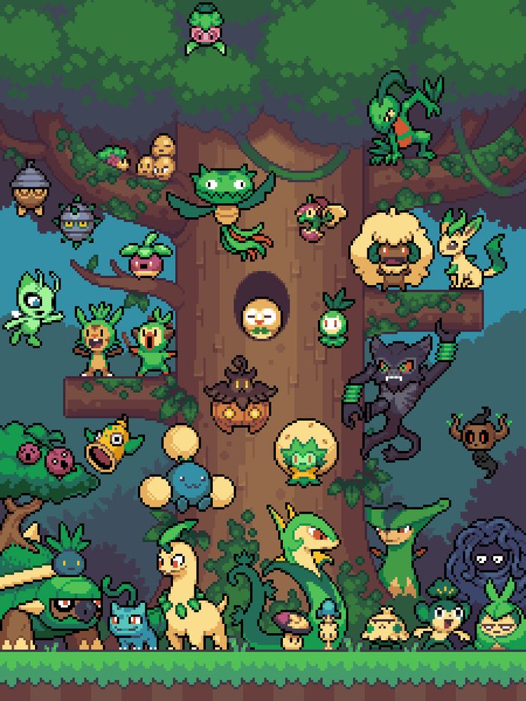 Pokemon Pixel Wallpapers