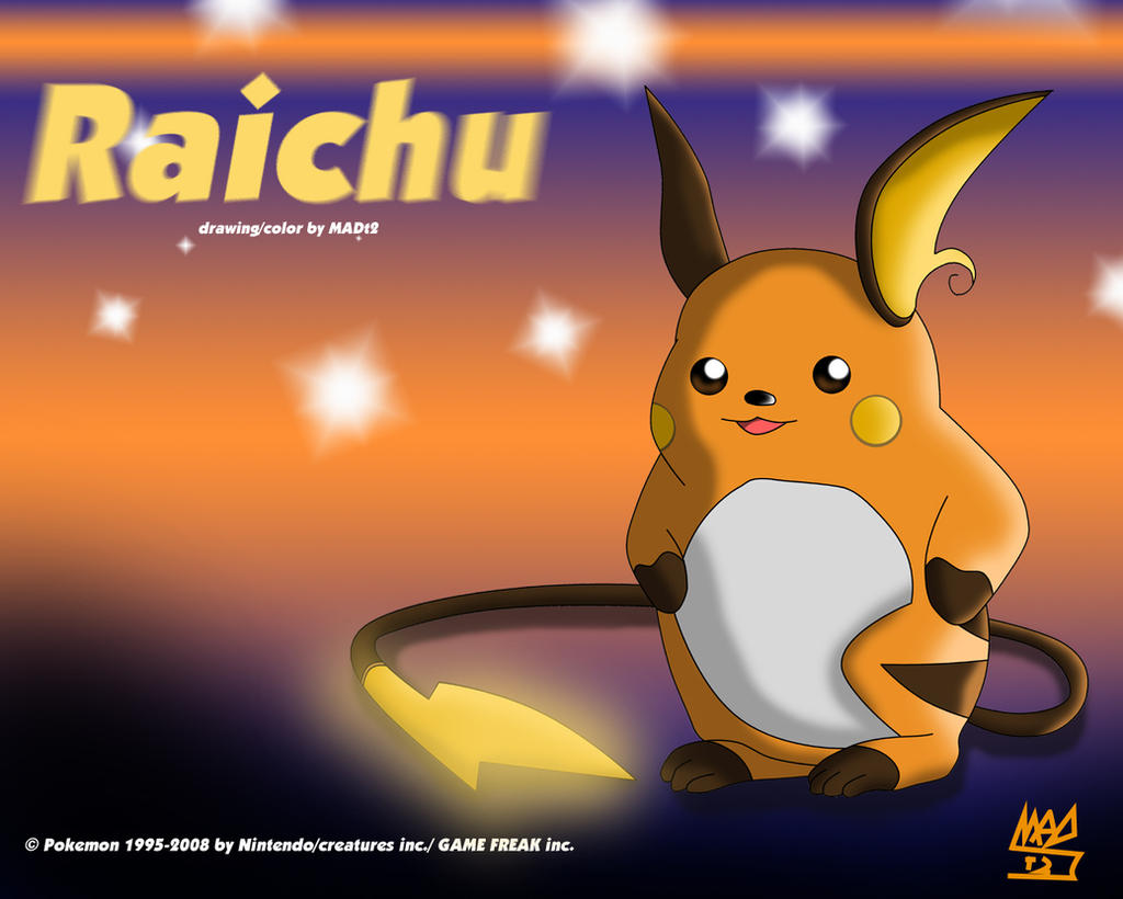 Pokemon Raichu Wallpapers