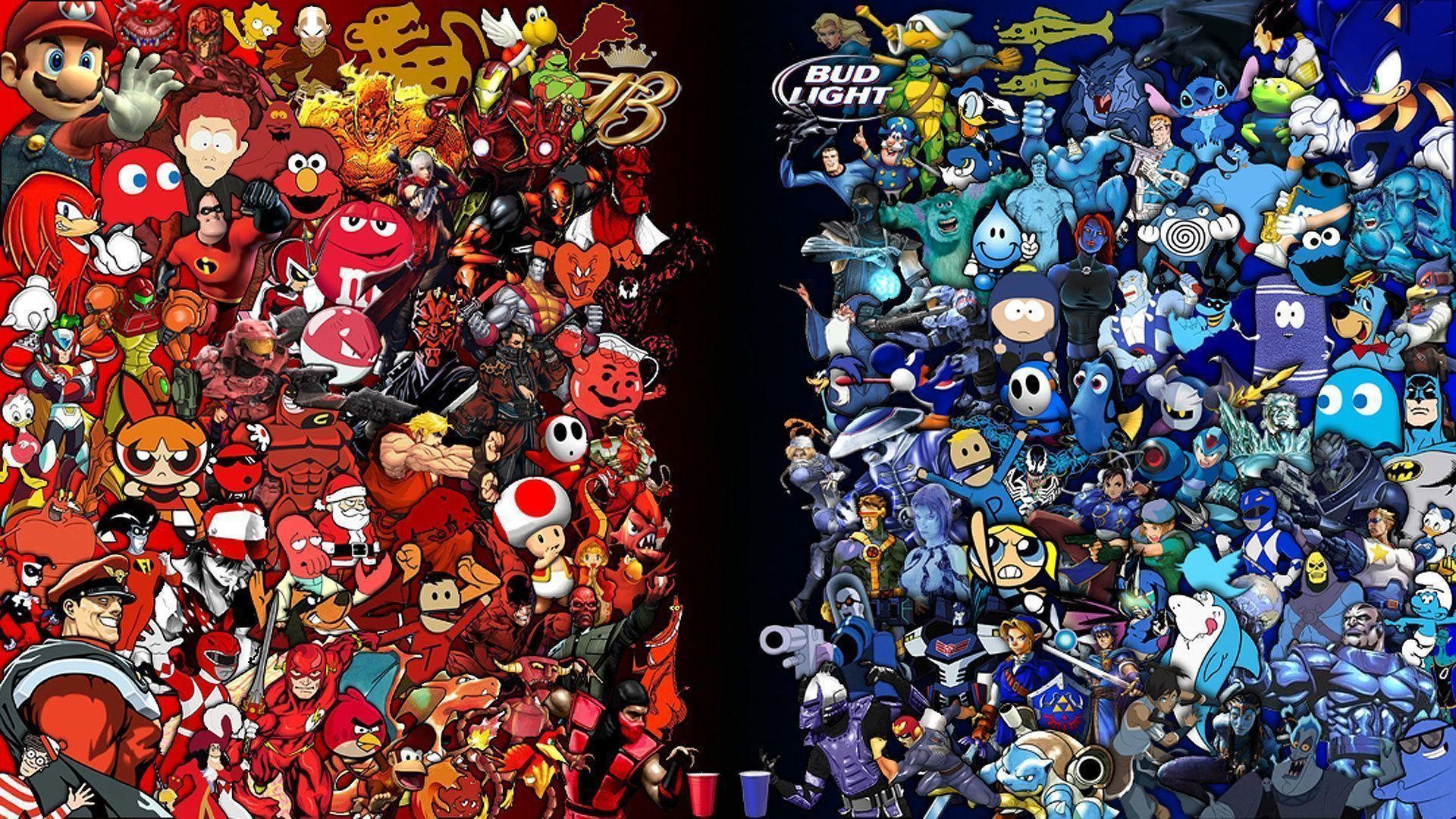 Pokemon Red Vs Blue Wallpapers