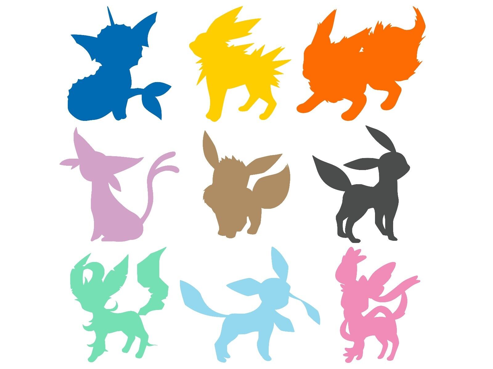 Pokemon Silhouette Wallpapers