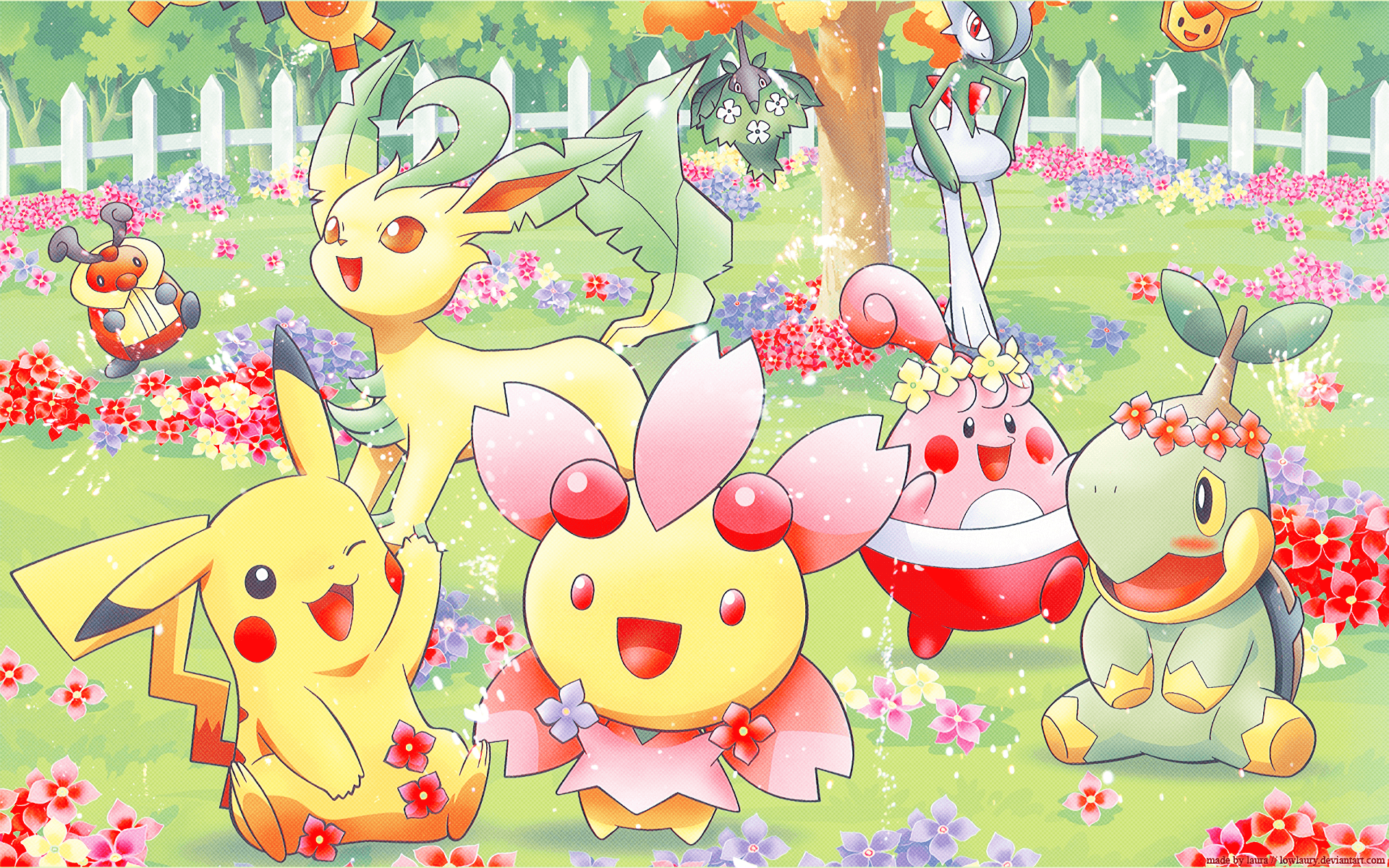 Pokemon Spring Wallpapers