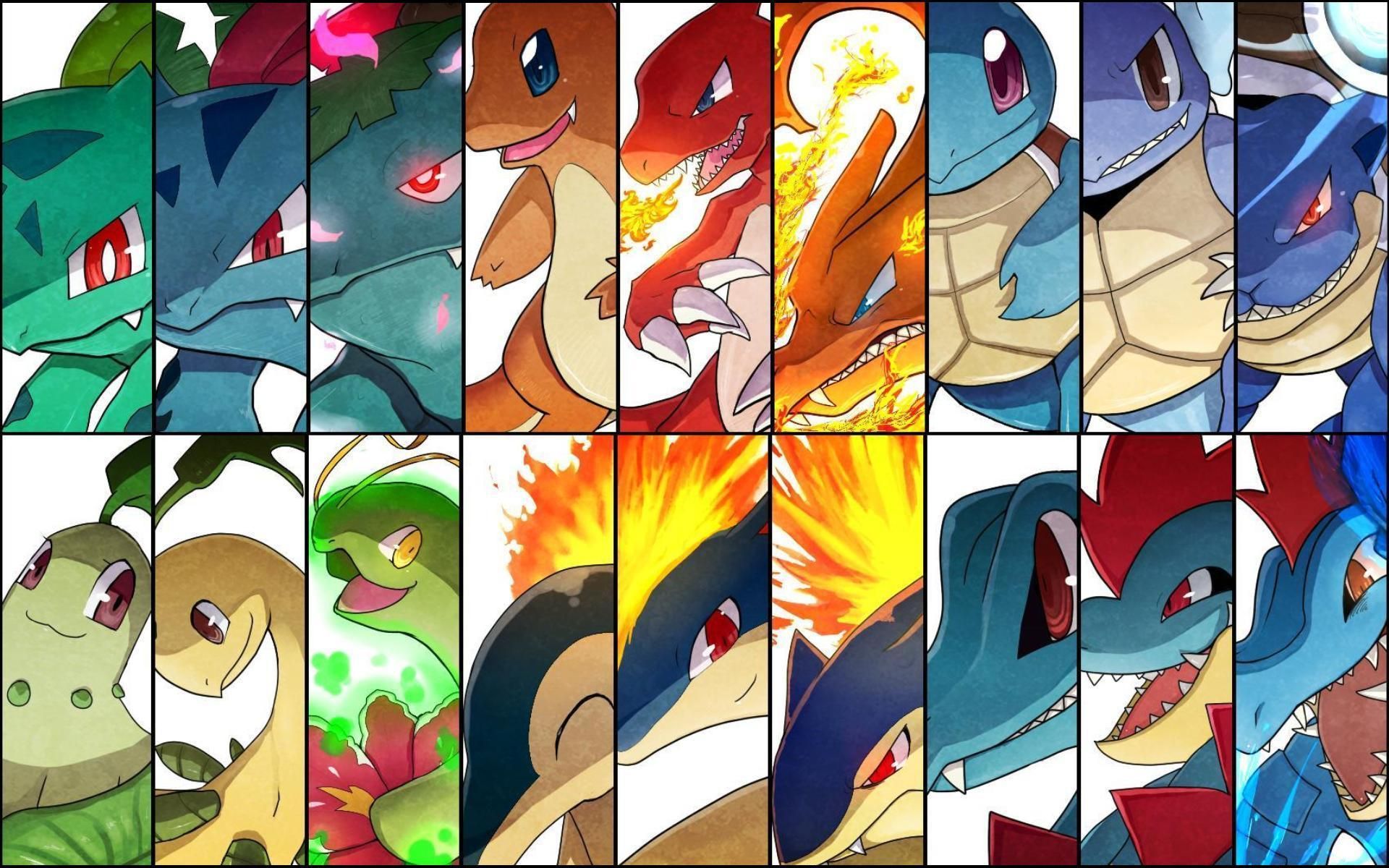 Pokemon Starters Wallpapers