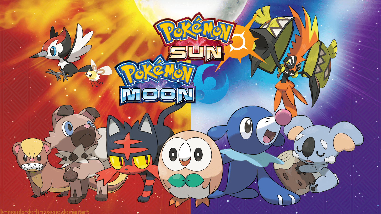 Pokemon Sun And Moon Desktop Background