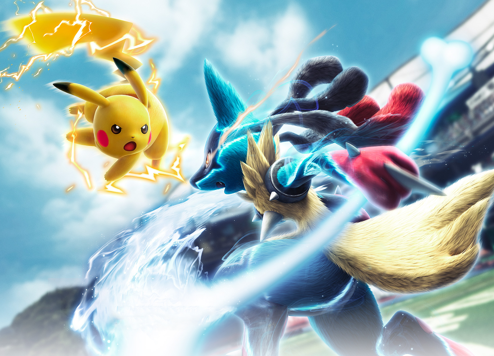 Pokken Tournament Background