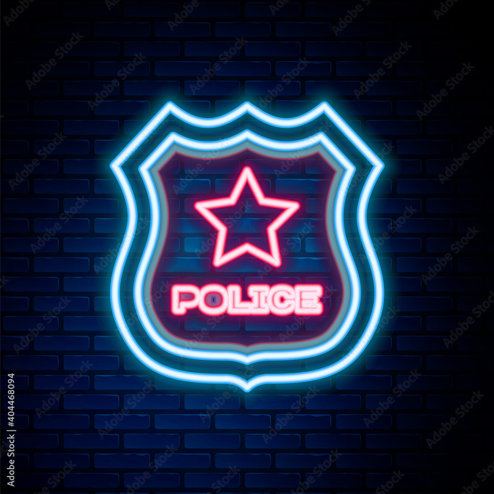 Police Badge Background