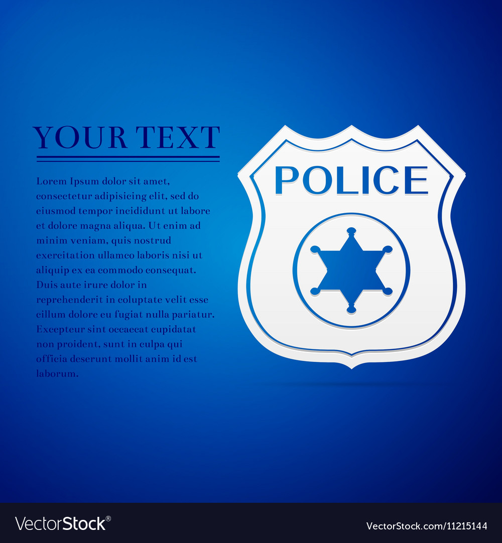 Police Badge Background