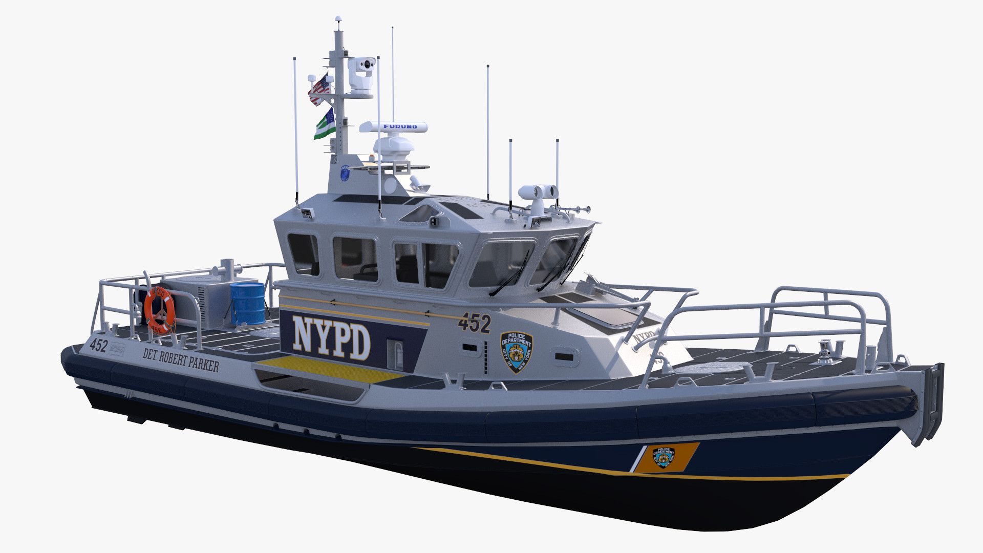 Police Boat Wallpapers