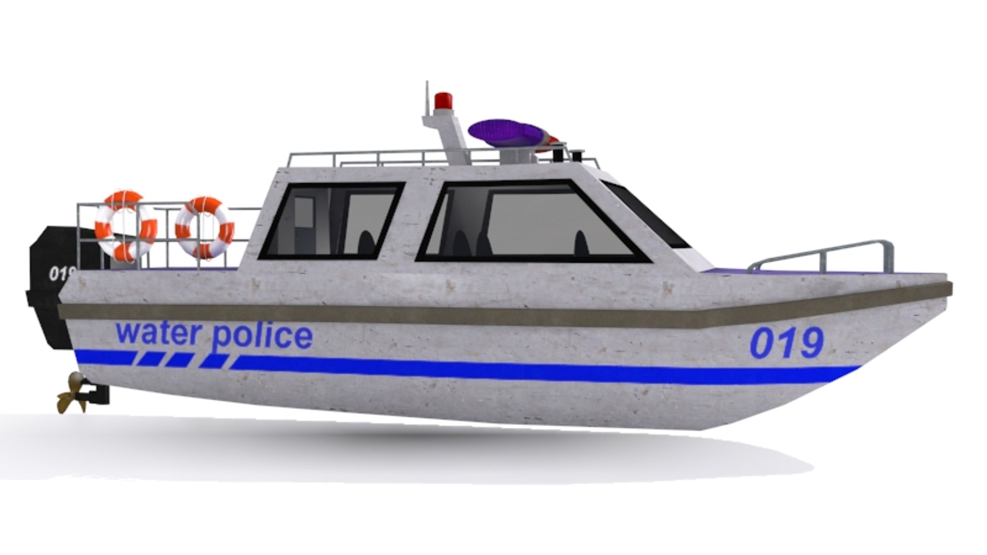 Police Boat Wallpapers