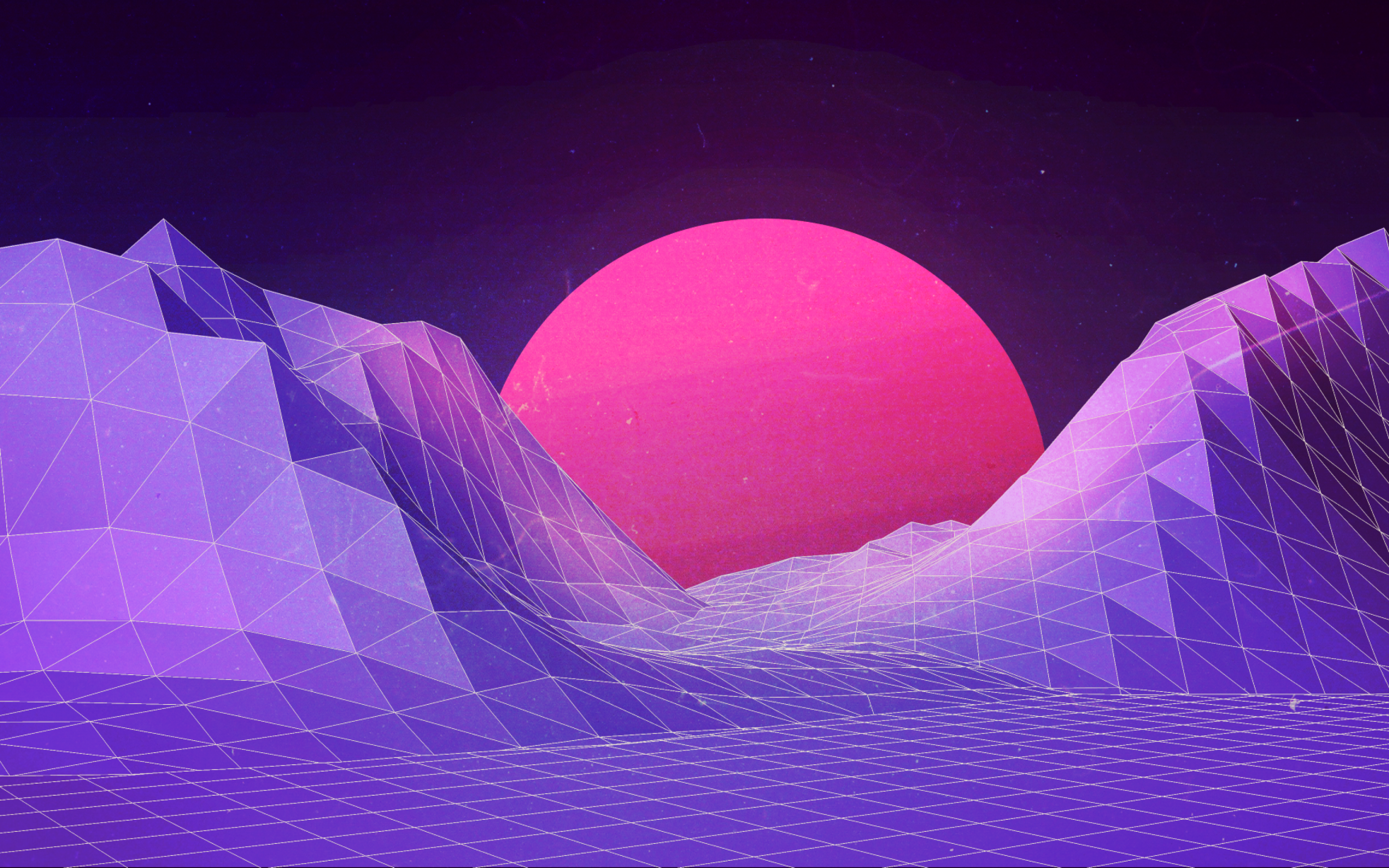 Polygon Landscape Wallpapers