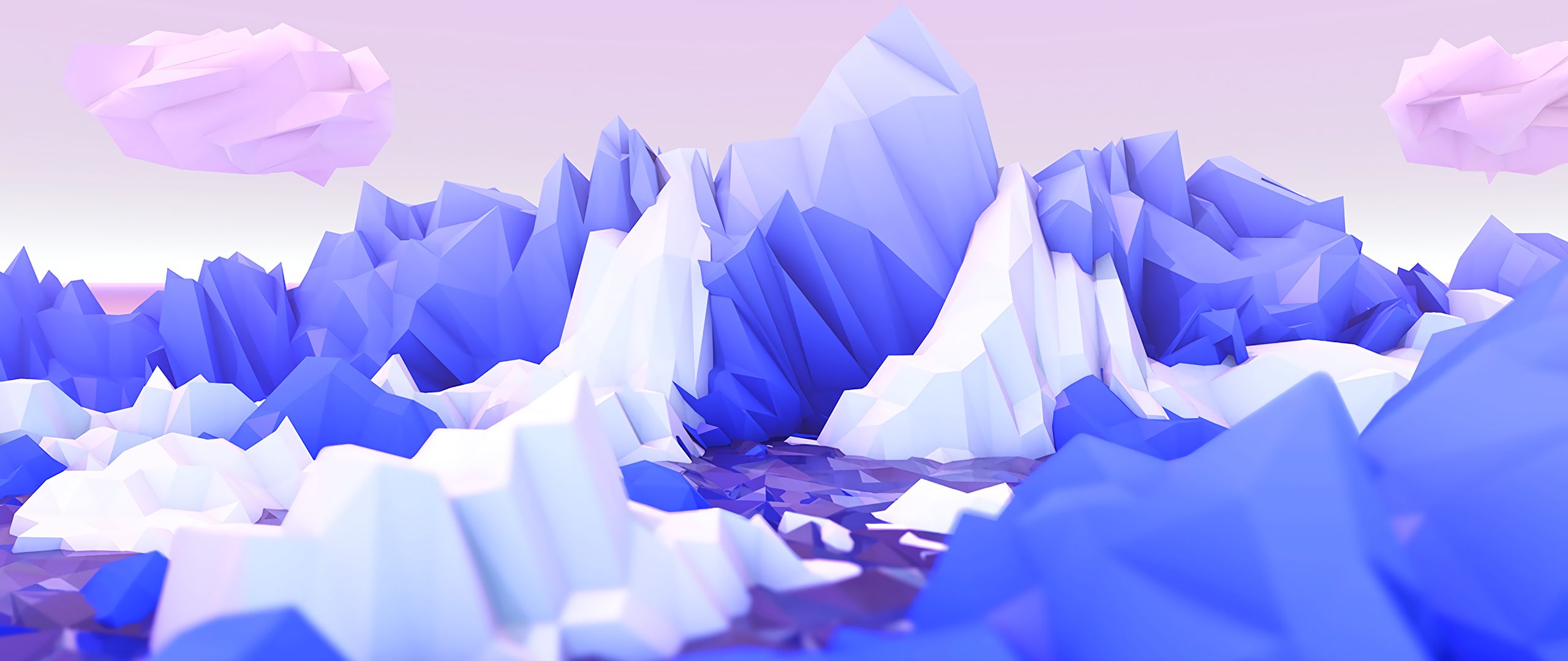 Polygon Mountains Wallpapers