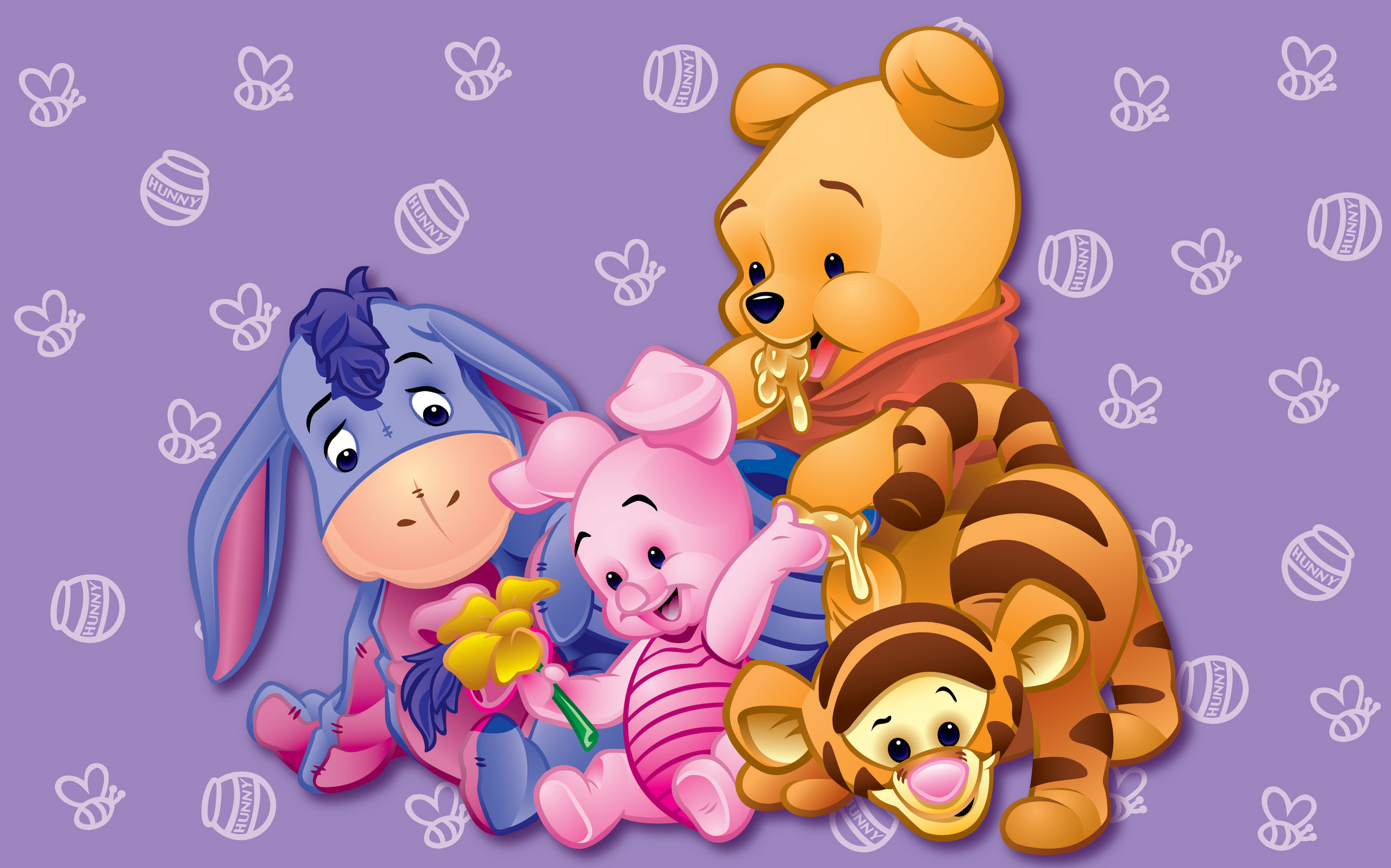 Pooh Bear Wall Paper Wallpapers