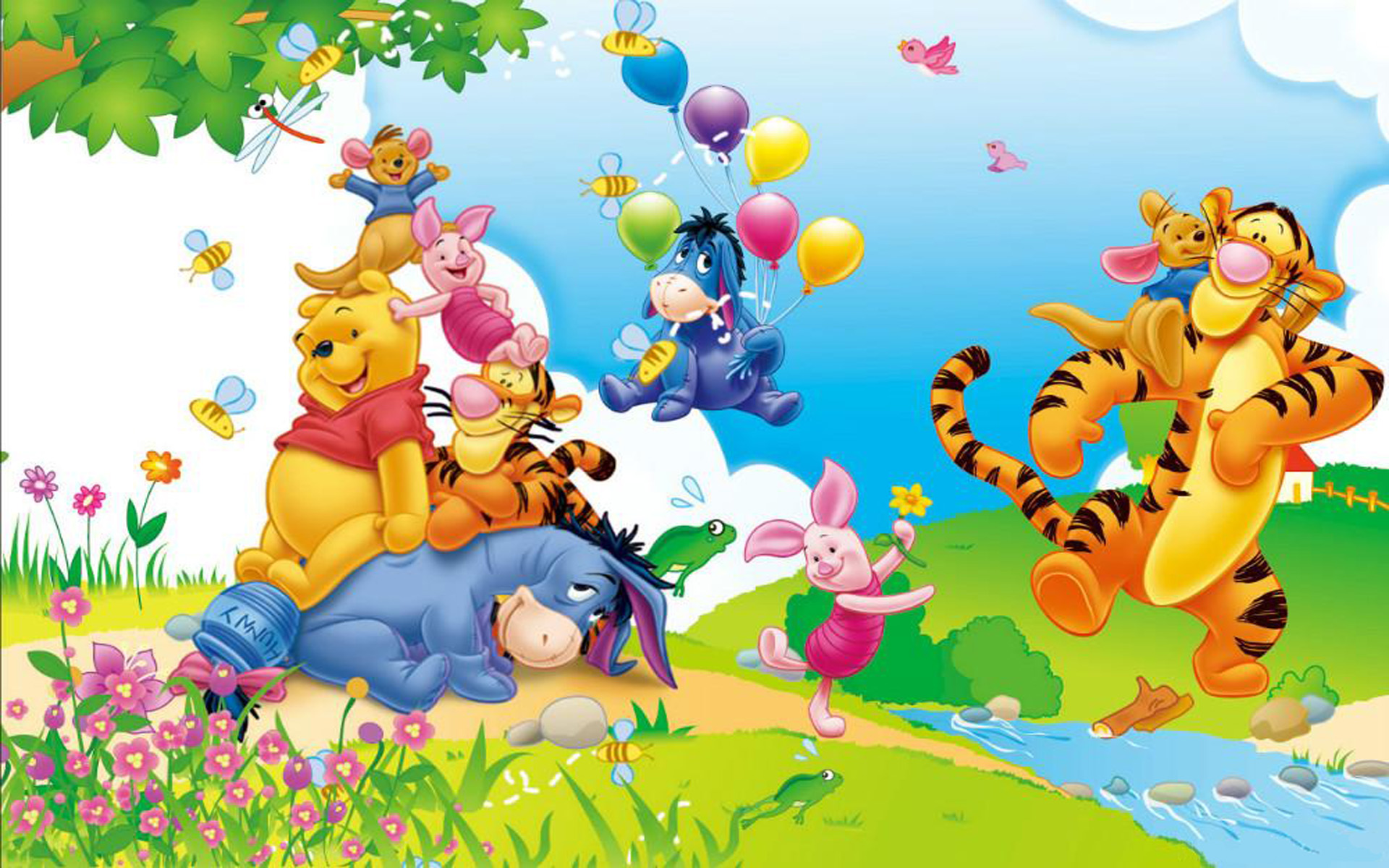 Pooh Bear Wall Paper Wallpapers