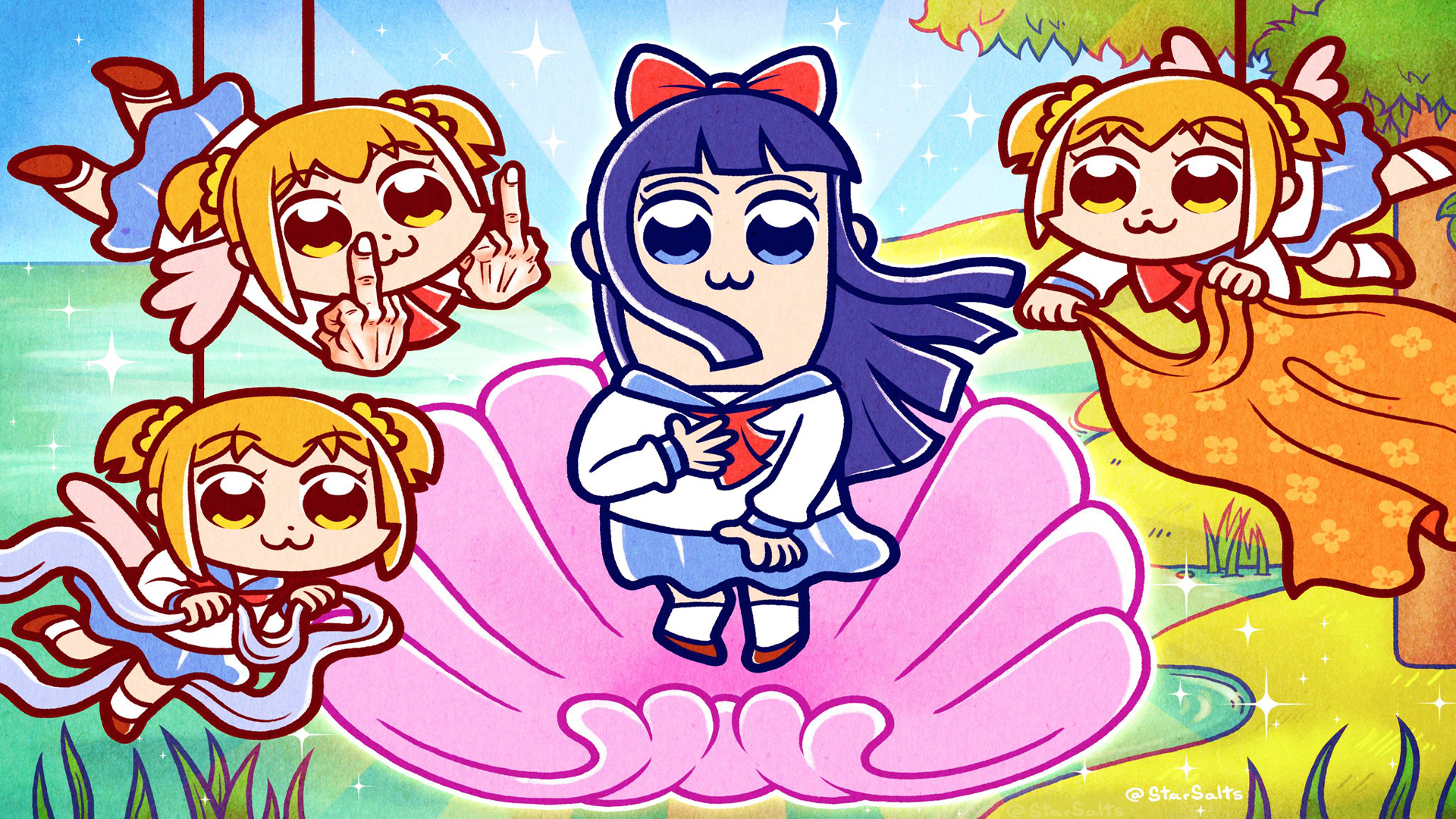 Pop Team Epic Wallpapers