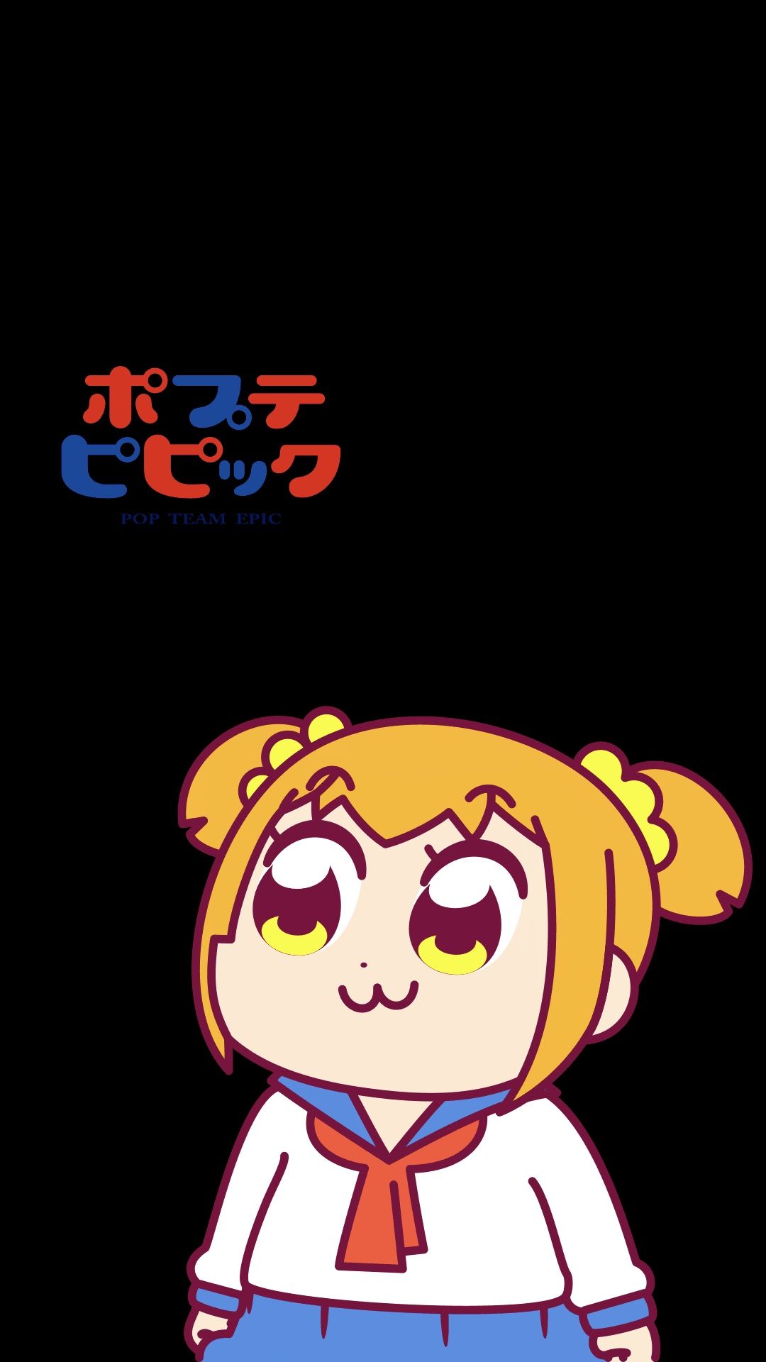 Popuko Chan Minimalist Wallpapers