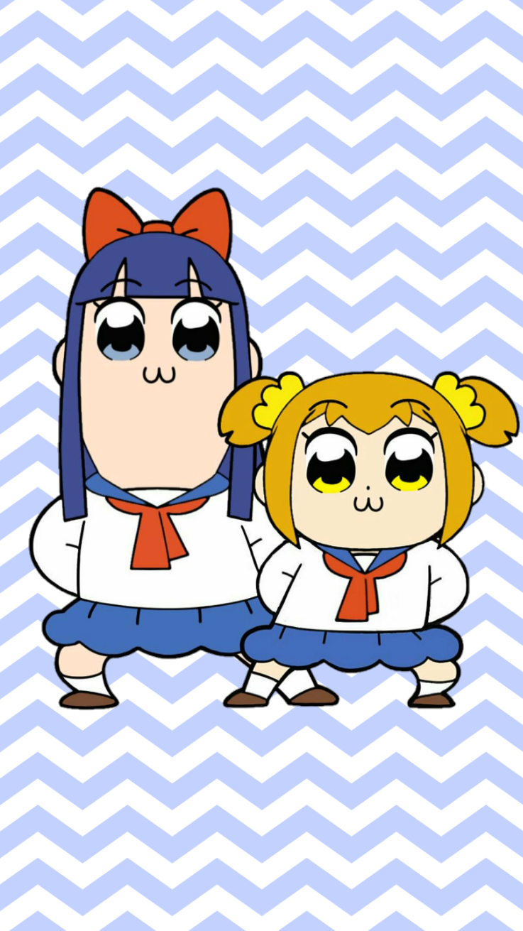 Popuko Chan Minimalist Wallpapers