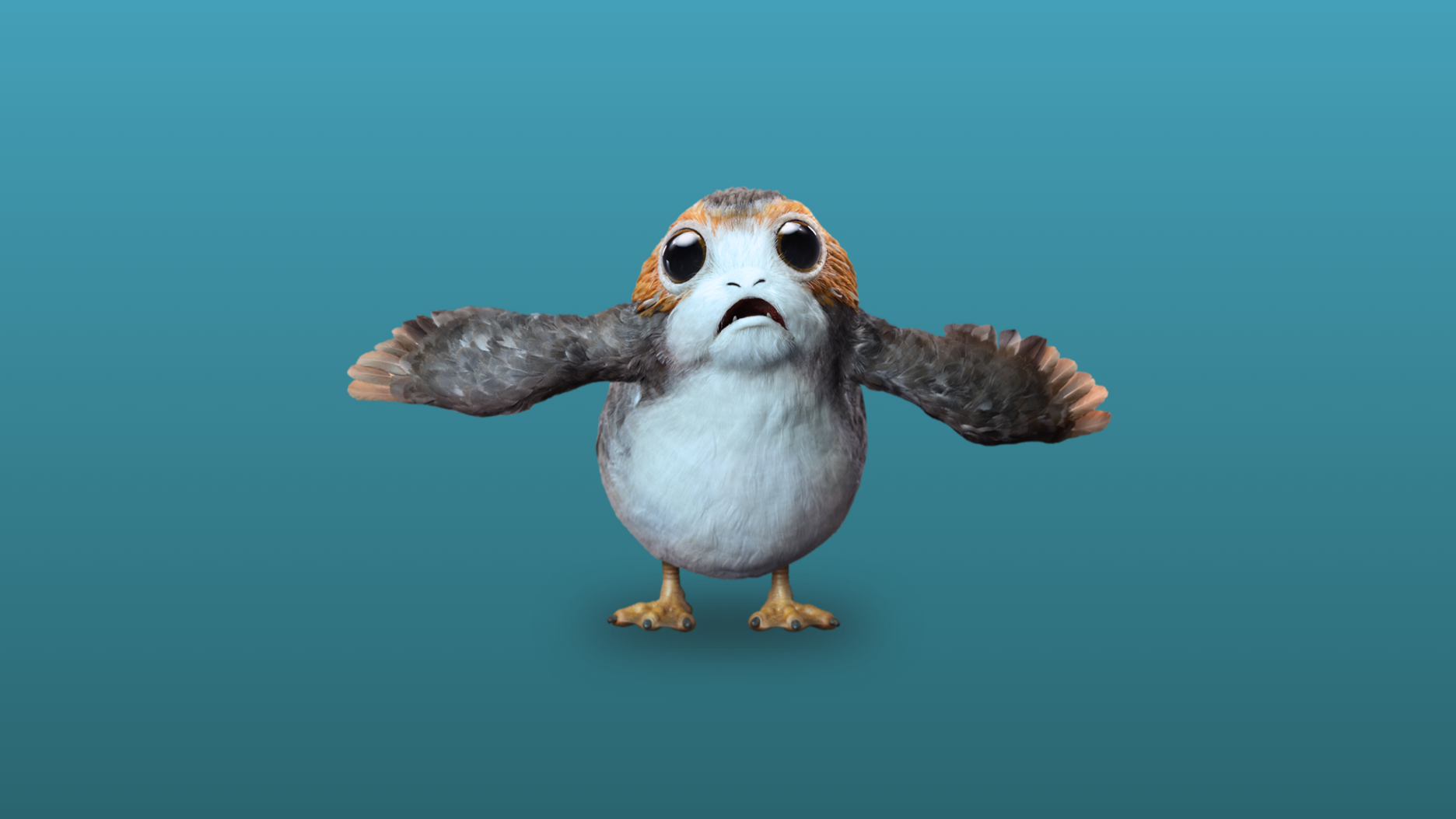 Porg Background