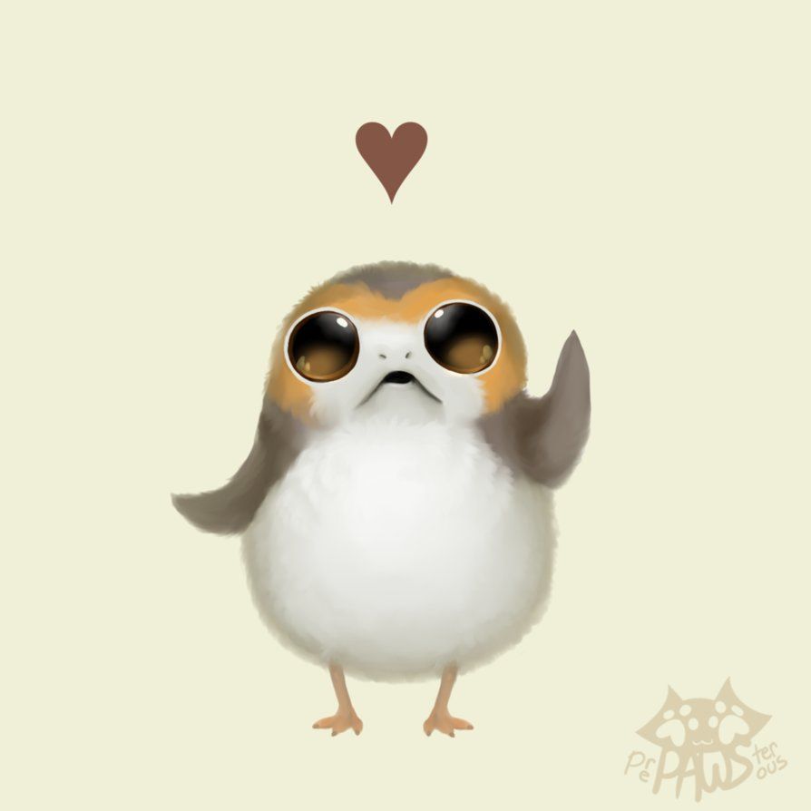 Porg Background