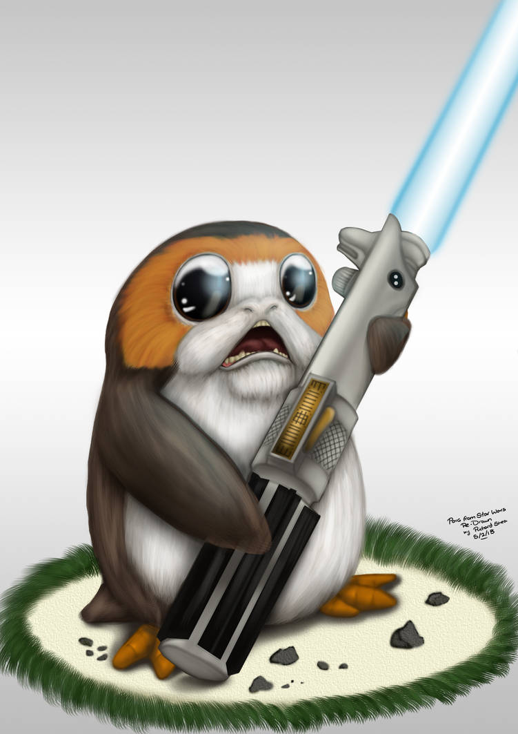 Porg Background