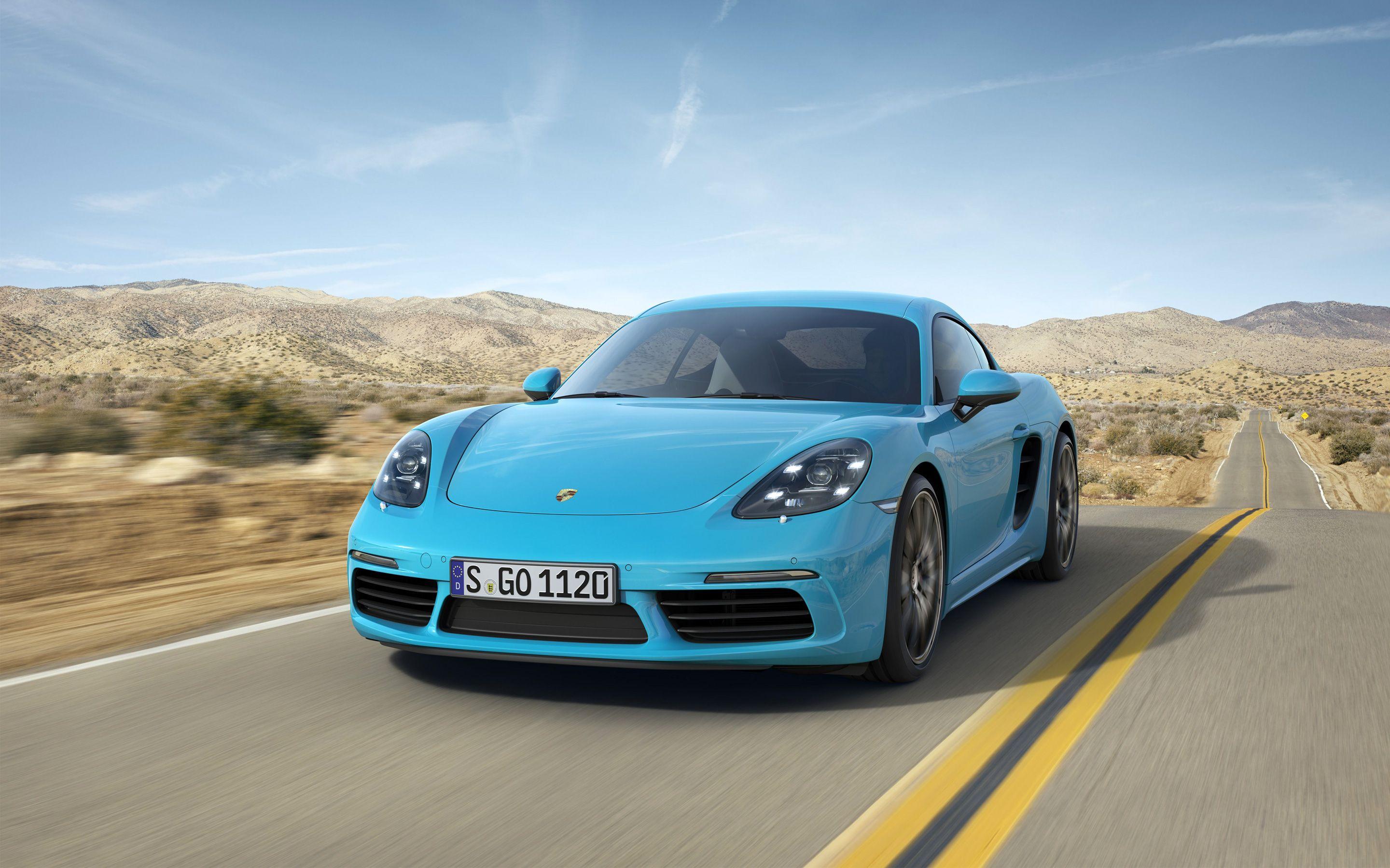 Porsche 718 Cayman T Wallpapers