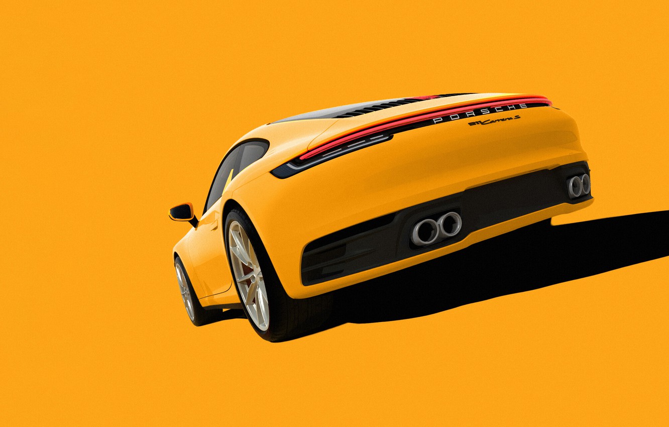 Porsche Minimal Wallpapers