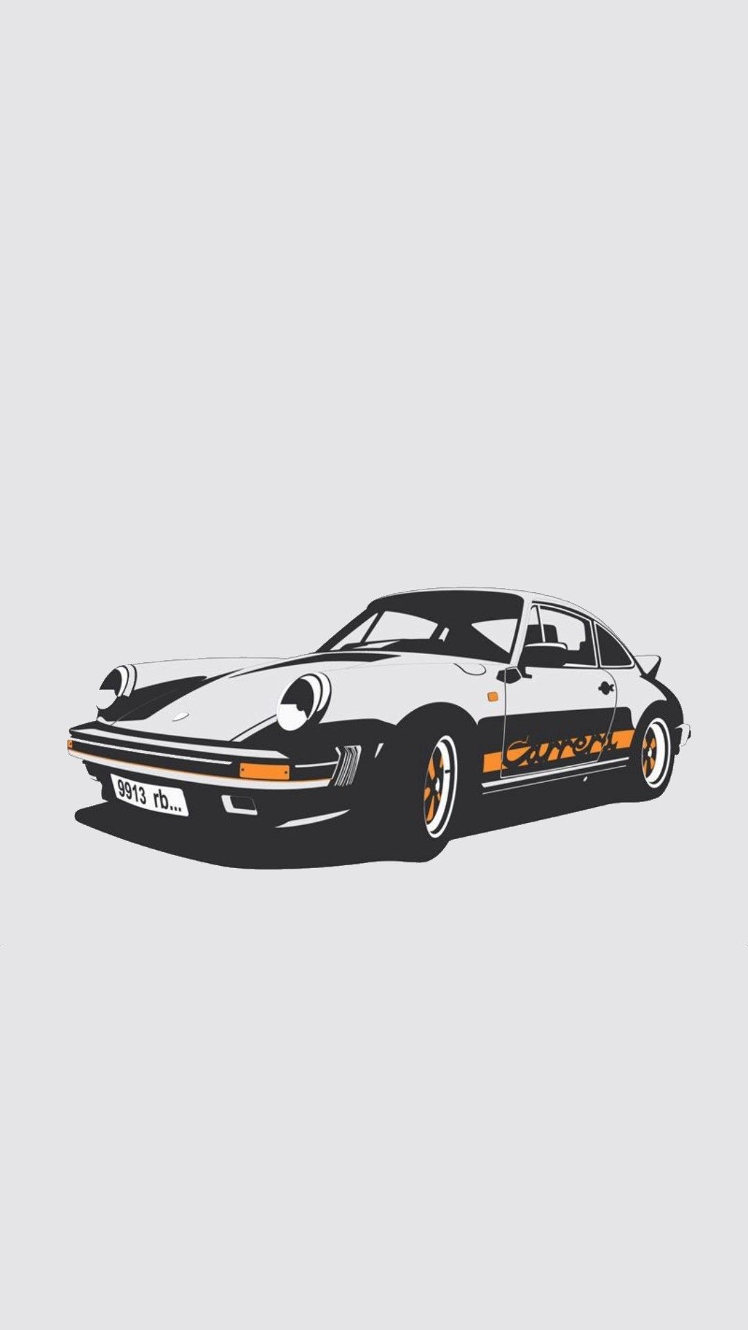 Porsche Minimal Wallpapers