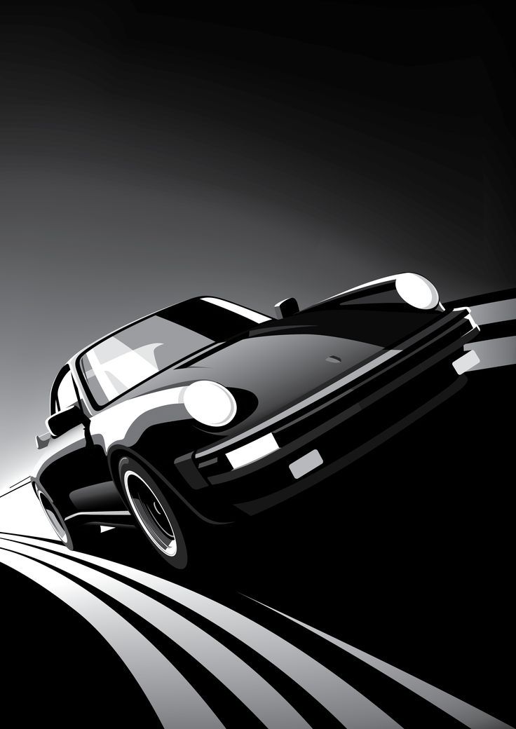 Porsche Minimal Wallpapers