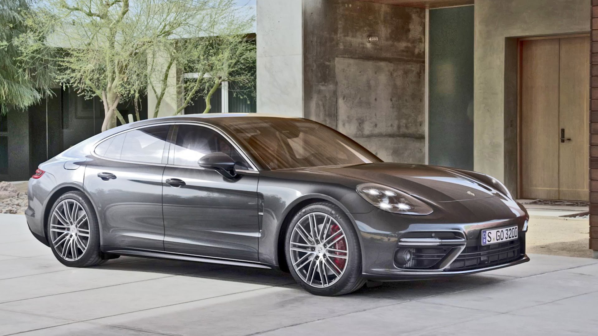 Porsche Panamera Turbo Wallpapers