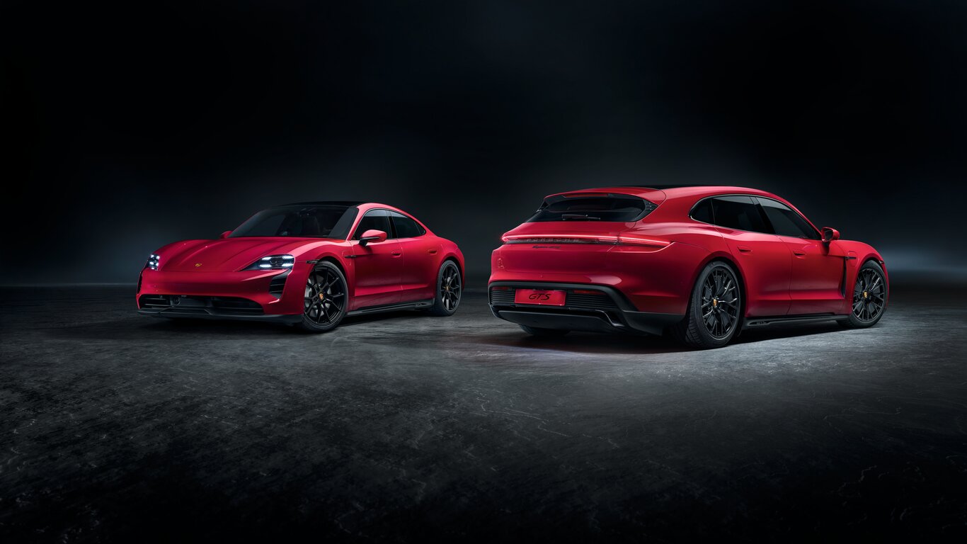 Porsche Taycan 4K Wallpapers