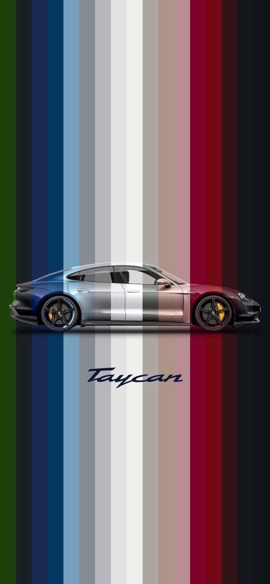 Porsche Taycan Iphone Wallpapers