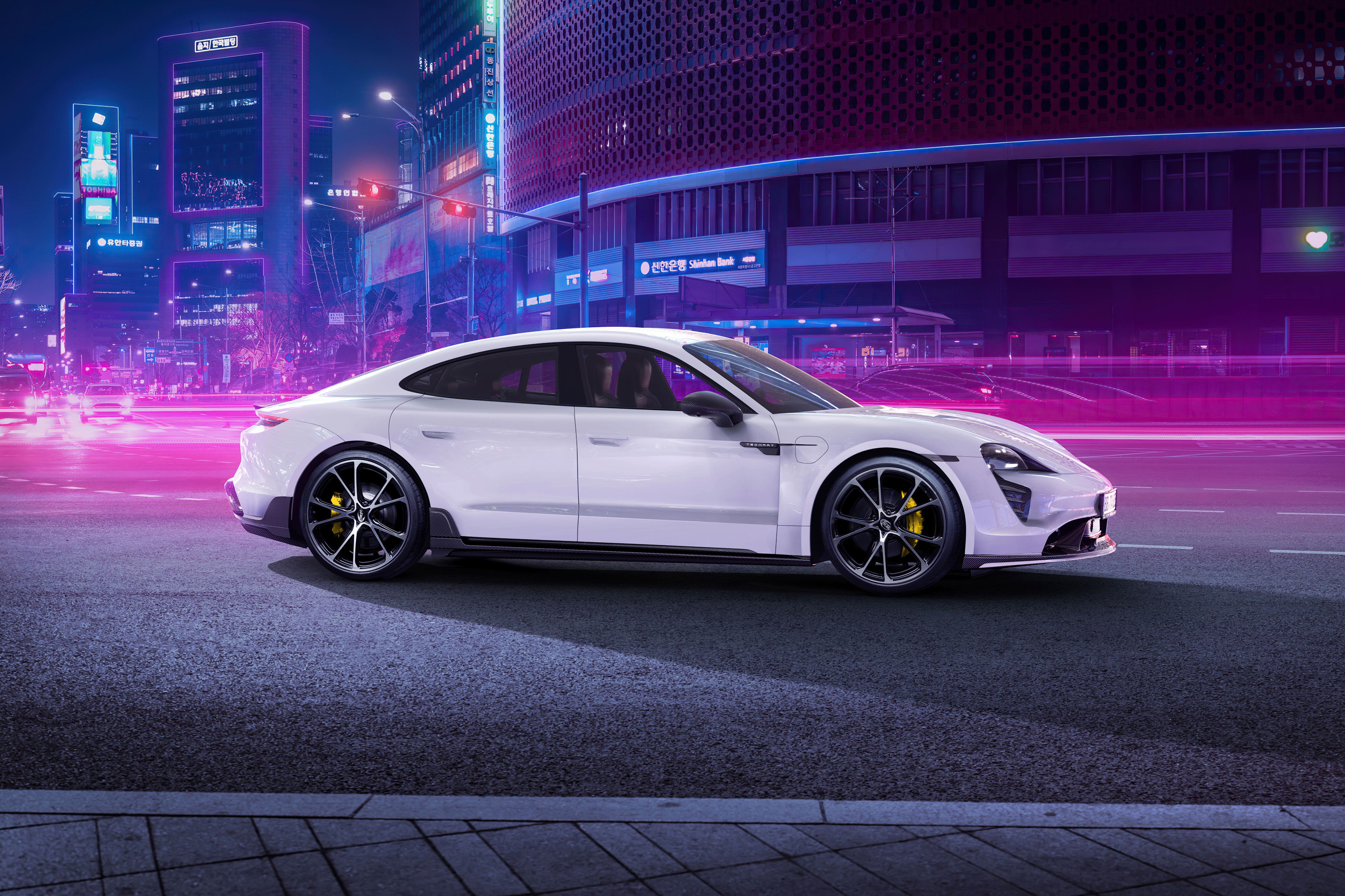 Porsche Taycan Turbo Wallpapers