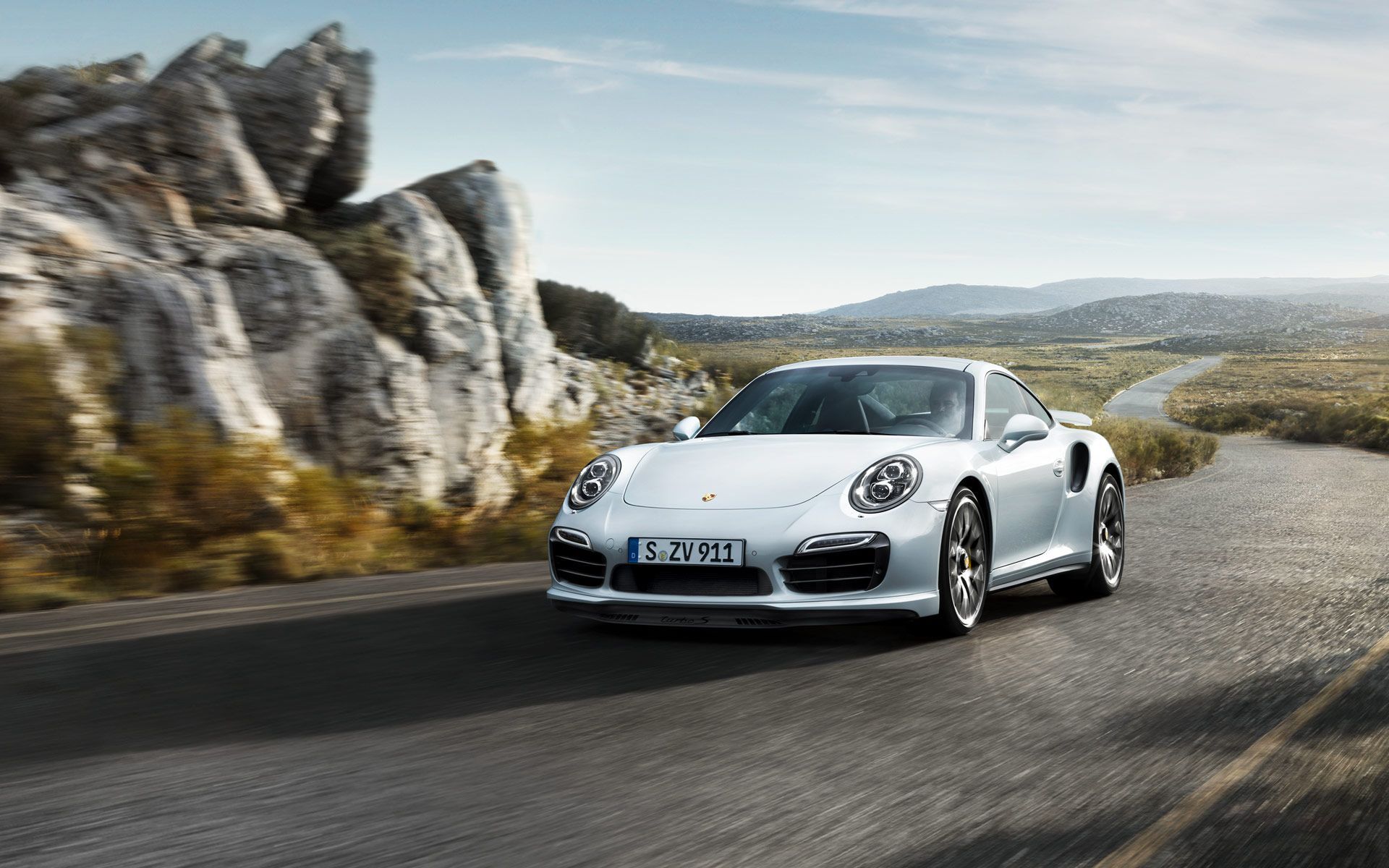 Porsche White Color Wallpapers