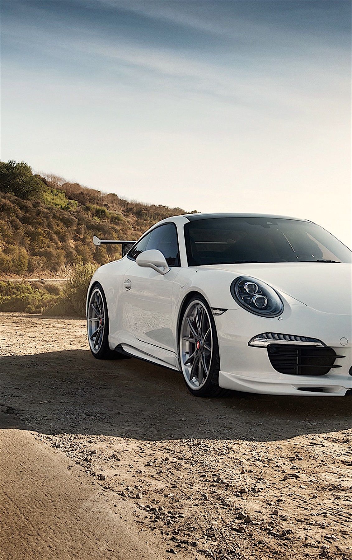 Porsche White Color Wallpapers