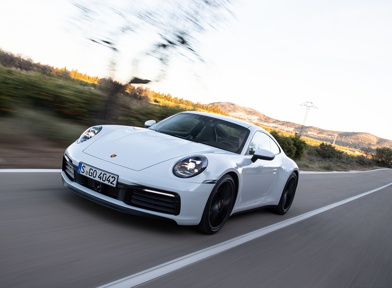 Porsche White Color Wallpapers