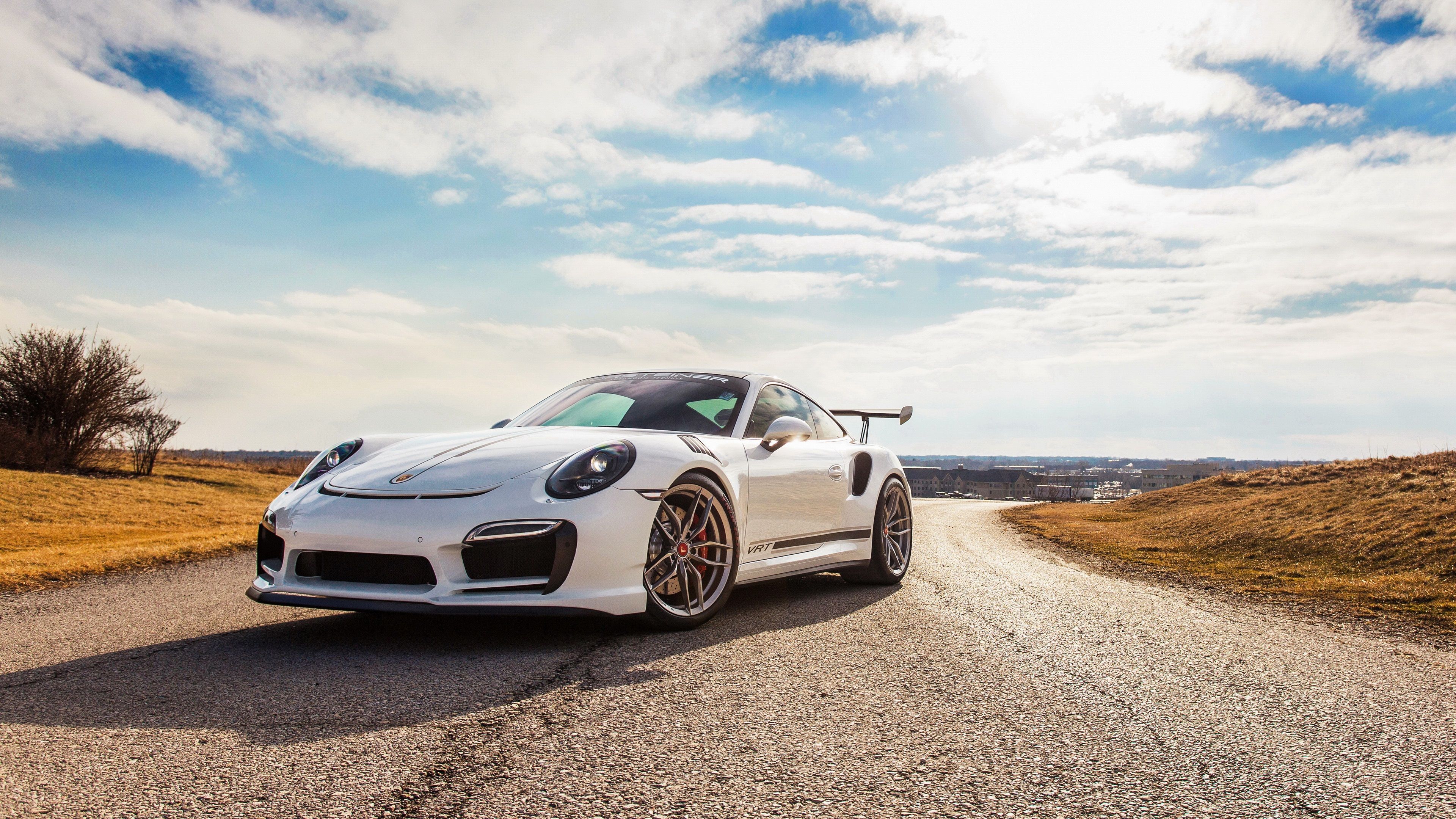 Porsche White Color Wallpapers