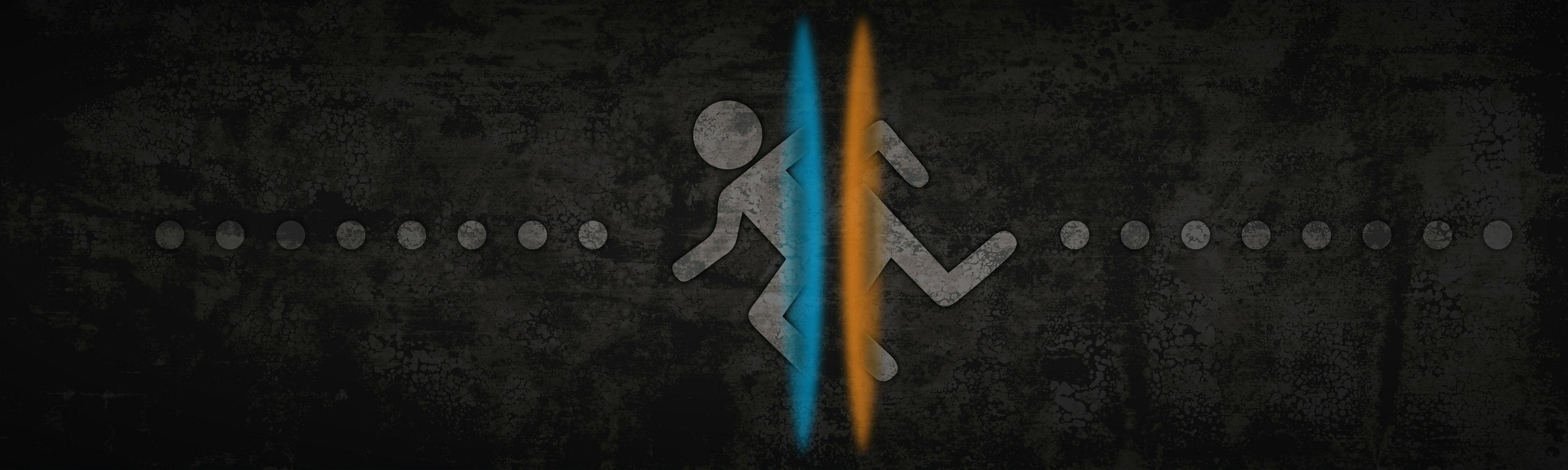 Portal Dual Monitor Wallpapers