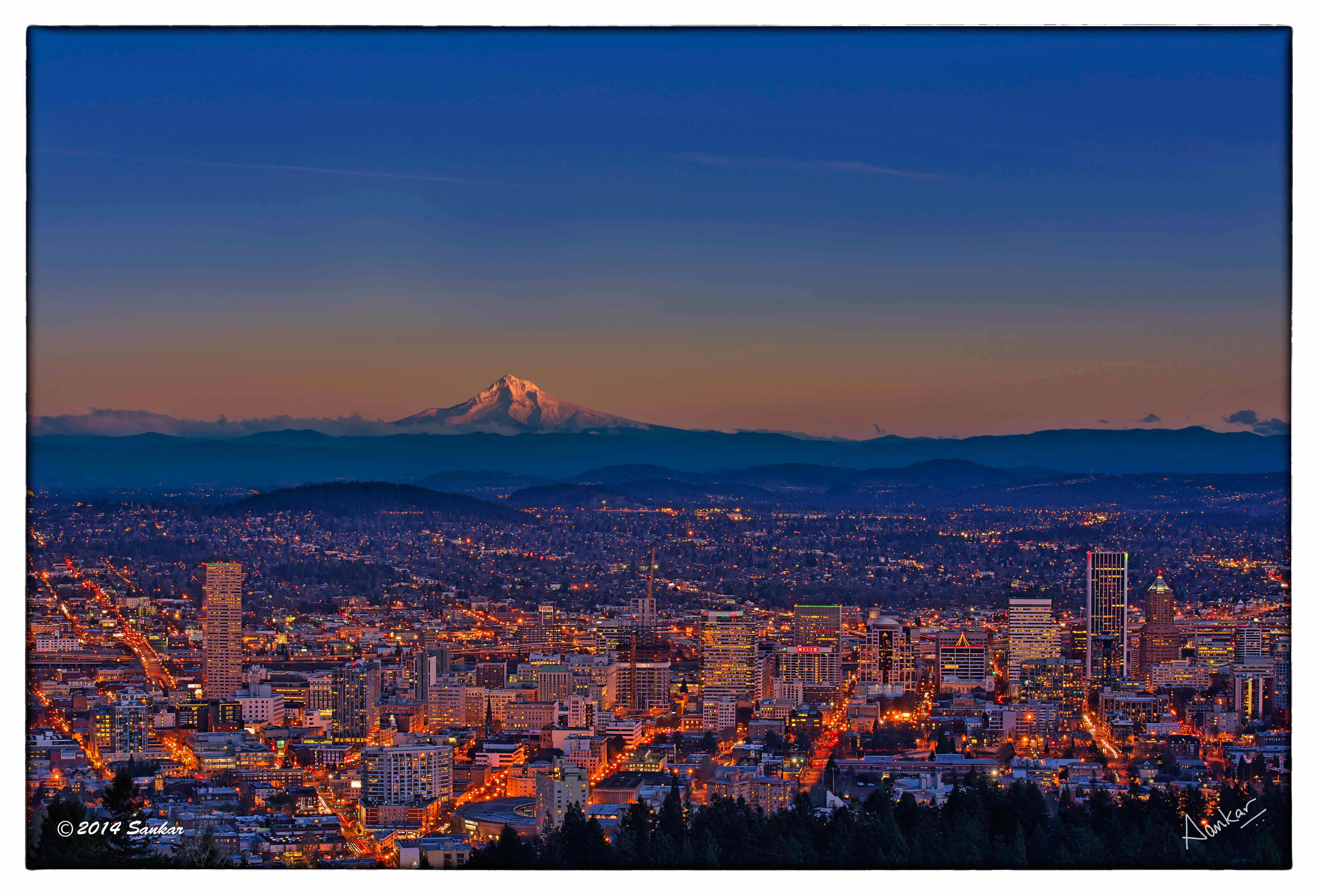 Portland Skyline Wallpapers