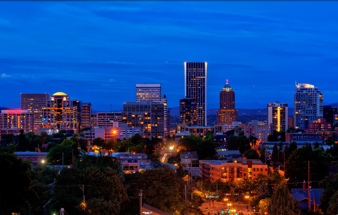 Portland Skyline Wallpapers