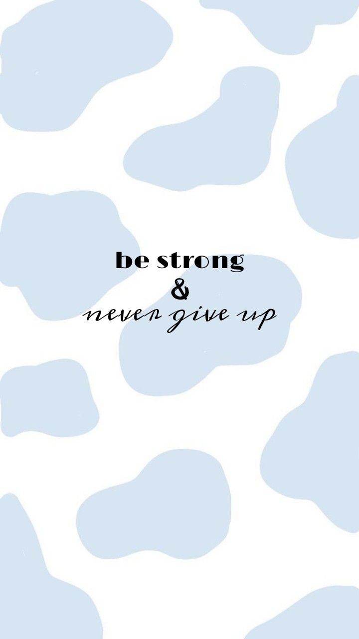 Positive Blue Aesthetic Quotes Wallpapers