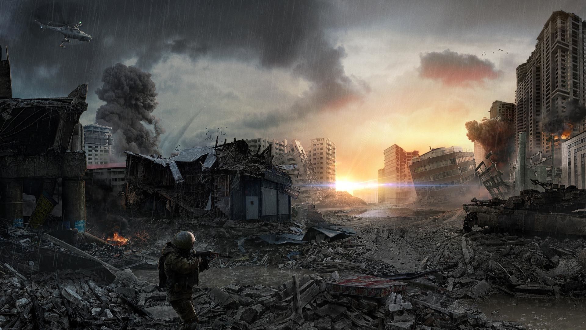 Post Apocalyptic Landscape Wallpapers